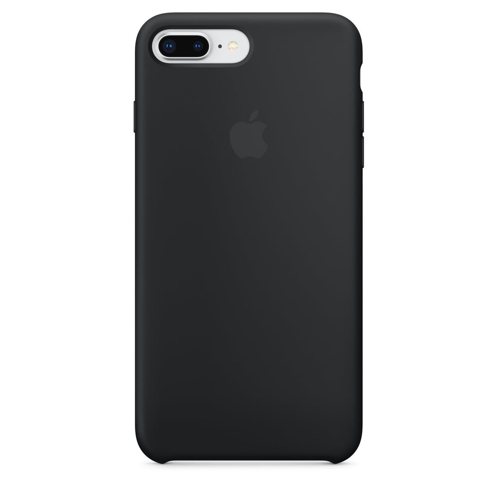 غطاء سيليكون لهاتف iPhone 8 Plus / 7 Plus - أسود OB