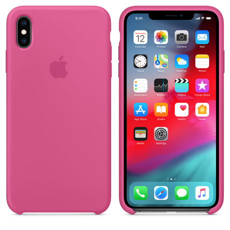 غطاء سيليكون لهاتف iPhone XS Max - Dragon Fruit OB