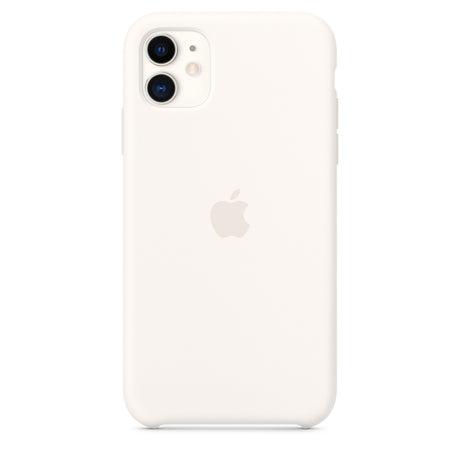 غطاء سيليكون لهاتف iPhone 11 - أبيض OB