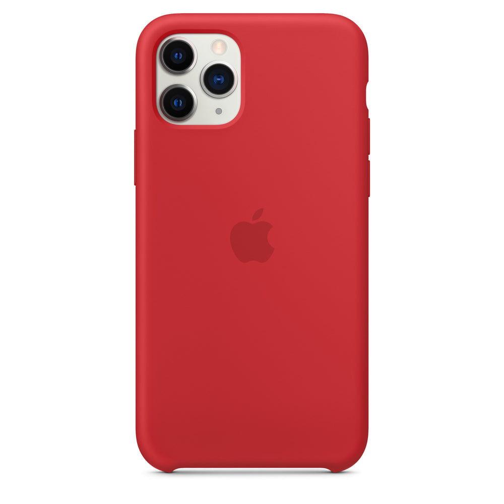 غطاء سيليكون لهاتف iPhone 11 Pro - (PRODUCT)RED OB