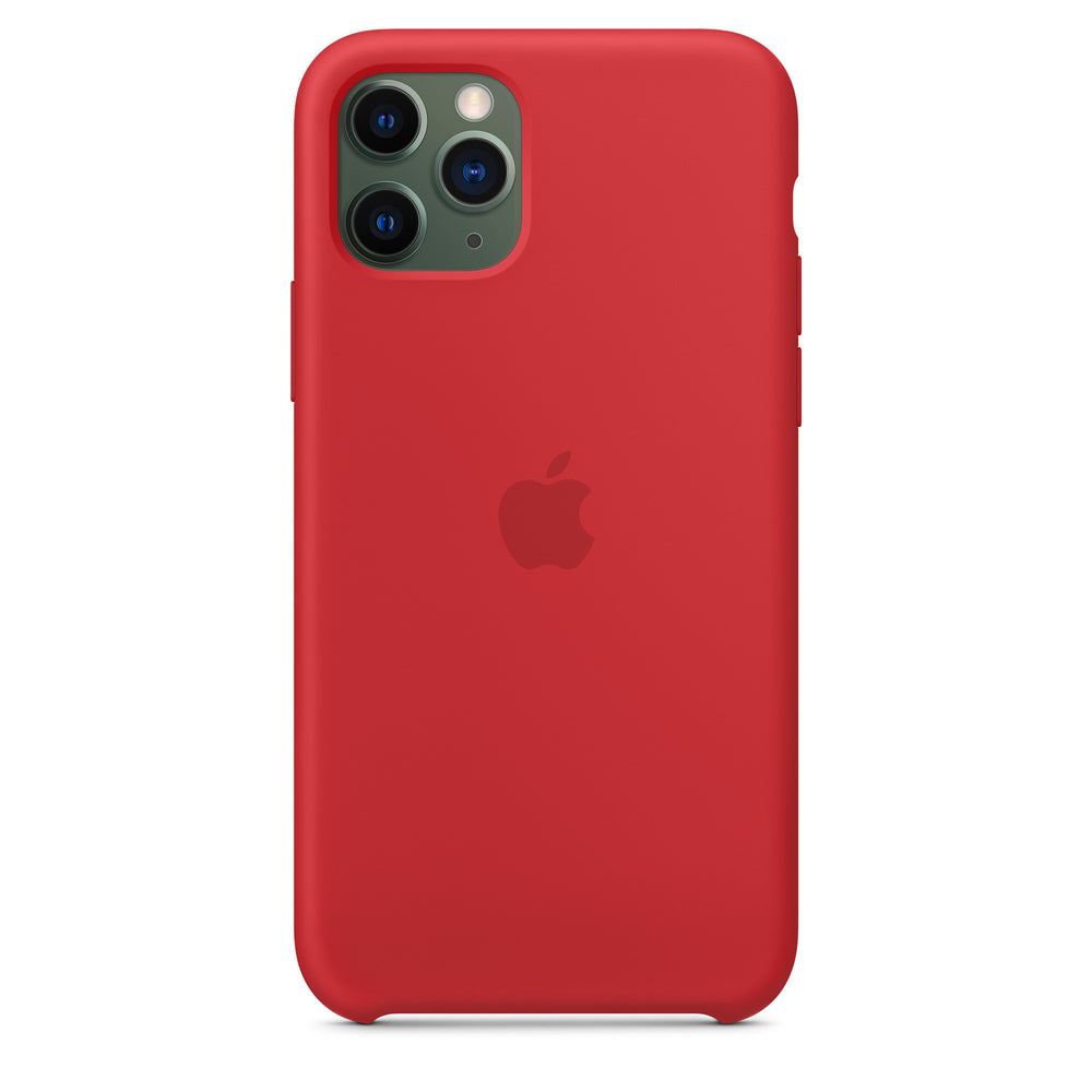 غطاء سيليكون لهاتف iPhone 11 Pro - (PRODUCT)RED OB