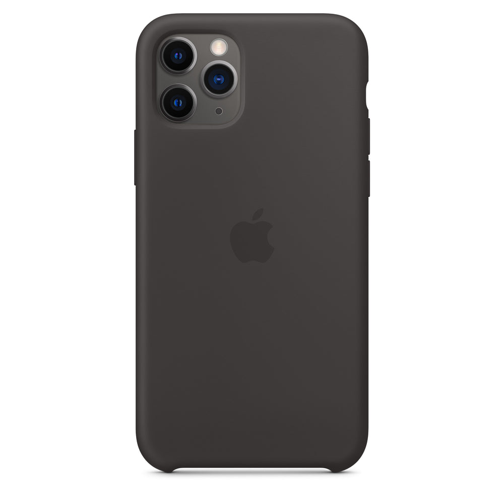 غطاء سيليكون لهاتف iPhone 11 Pro - أسود OB