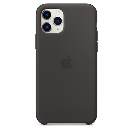 غطاء سيليكون لهاتف iPhone 11 Pro - أسود OB
