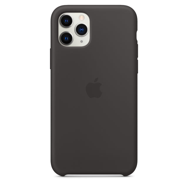 غطاء سيليكون لهاتف iPhone 11 Pro - أسود OB