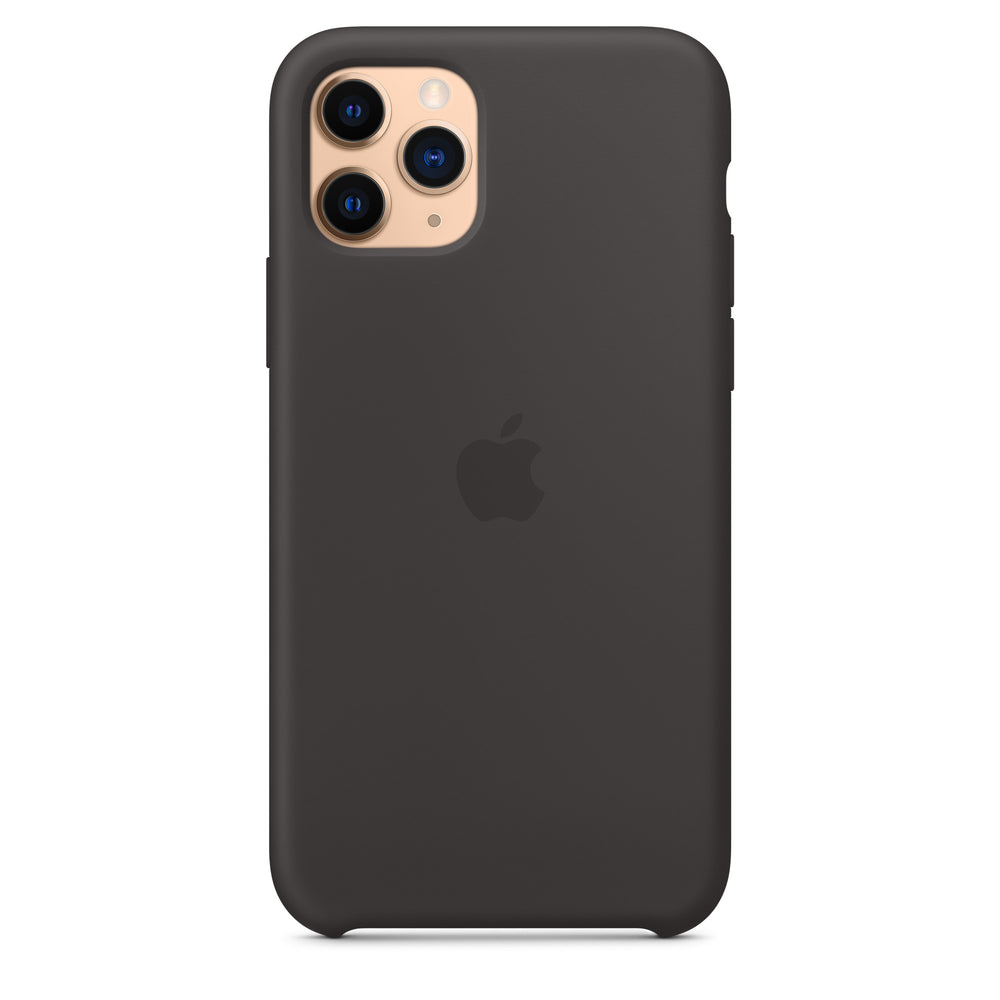 غطاء سيليكون لهاتف iPhone 11 Pro - أسود OB