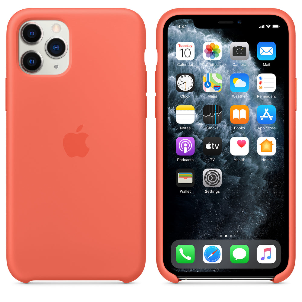 غطاء سيليكون لهاتف iPhone 11 Pro - كليمنتين OB