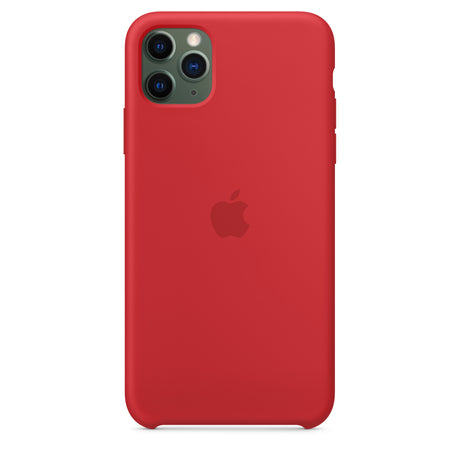 غطاء سيليكون لهاتف iPhone 11 Pro Max - (PRODUCT)RED OB