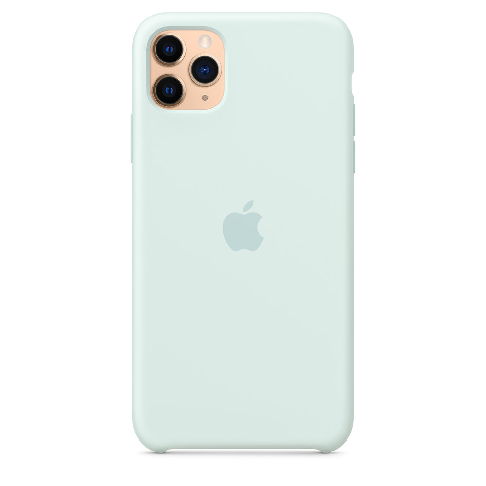 غطاء حماية سيليكون لهاتف ايفون 11 برو ماكس – Seafoam OB