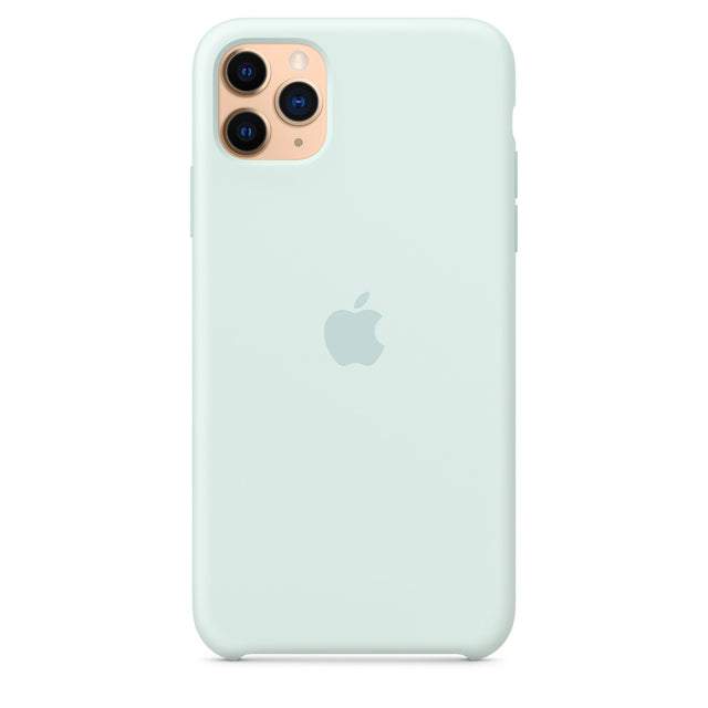 غطاء حماية سيليكون لهاتف ايفون 11 برو ماكس – Seafoam OB
