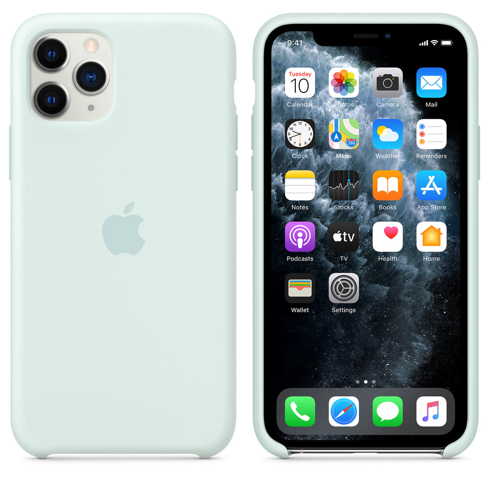 كفر ايفون 11 برو سيليكون – Seafoam OB