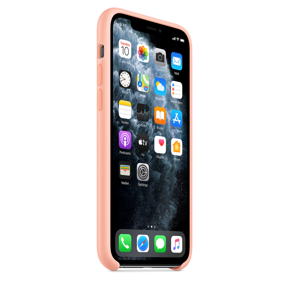 غطاء سيليكون لهاتف iPhone 11 Pro - جريب فروت OB