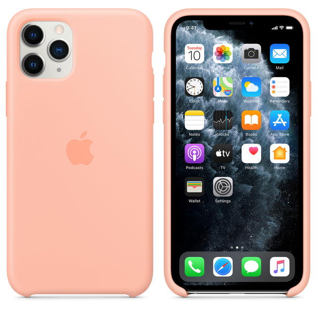 غطاء سيليكون لهاتف iPhone 11 Pro - جريب فروت OB