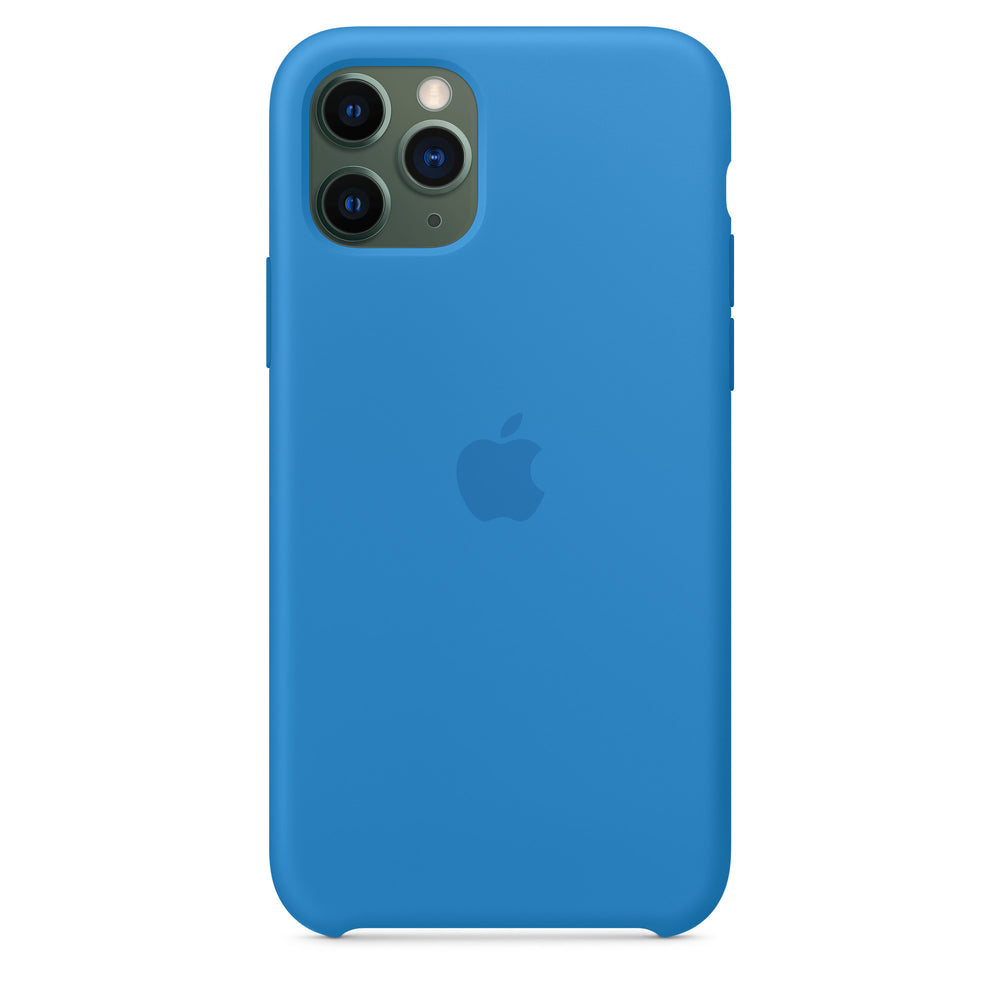 غطاء سيليكون لهاتف iPhone 11 Pro - أزرق OB