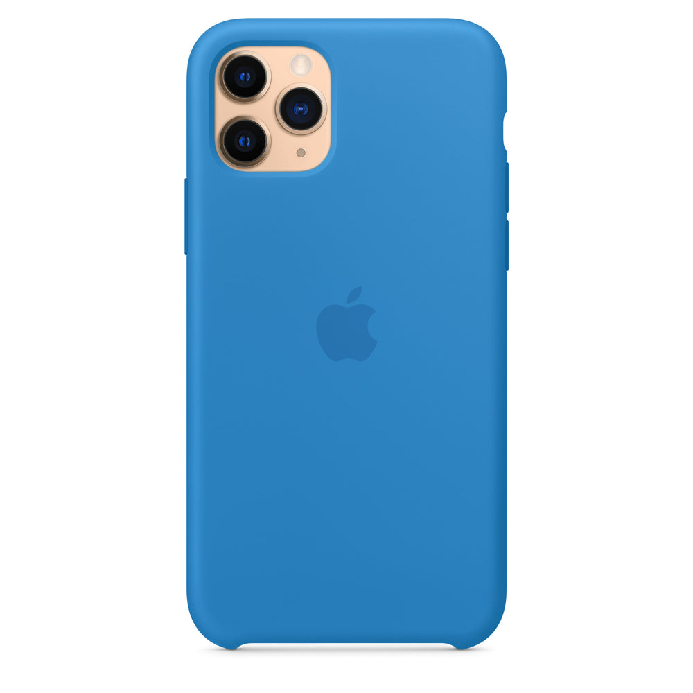 غطاء سيليكون لهاتف iPhone 11 Pro - أزرق OB
