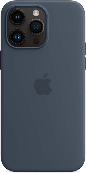 Coque en silicone pour iPhone 14 Pro Max avec MagSafe