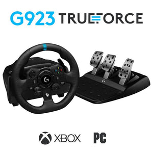 Logitech G923 Racing Wheel and Pedals for Xbox