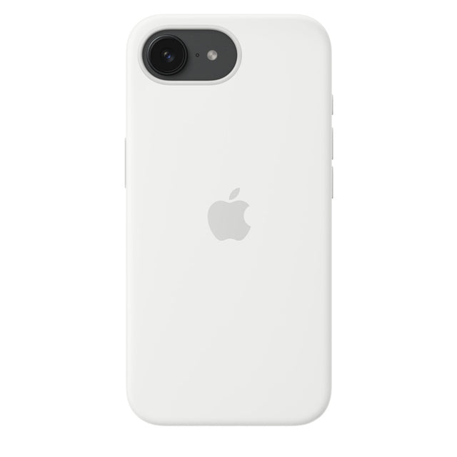 iPhone 16e Silicone Case – White OB