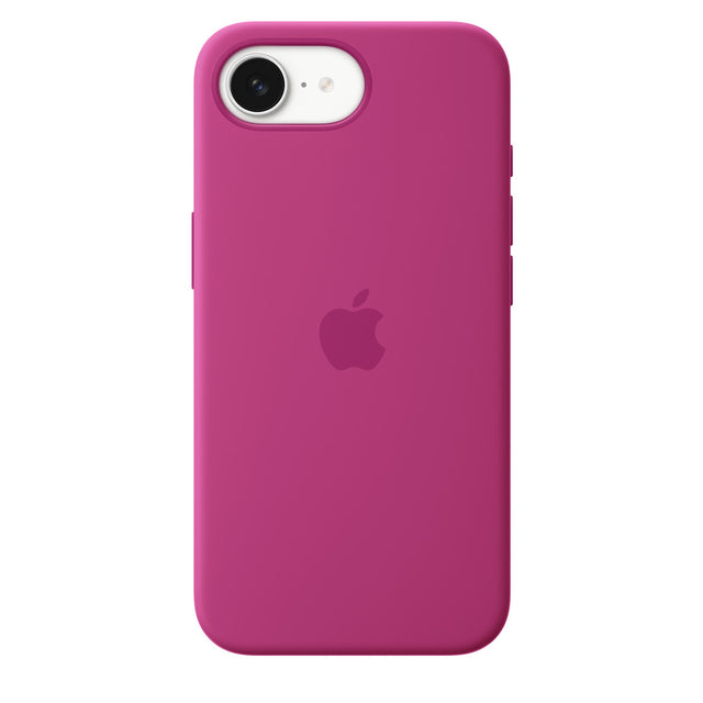 iPhone 16e Silicone Case – Fuchsia OB