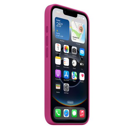 iPhone 16e Silicone Case – Fuchsia OB
