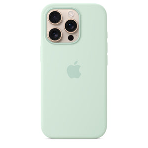 iPhone 16 Pro Max Silicone Case with MagSafe – Aquamarine OB