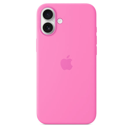 iPhone 16 Silicone Case with MagSafe – Peony
