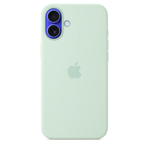 iPhone 16 Plus Silicone Case with MagSafe – Aquamarine OB