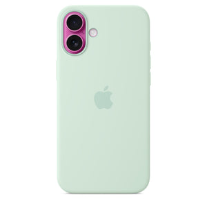 iPhone 16 Plus Silicone Case with MagSafe – Aquamarine OB