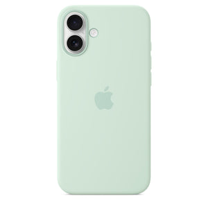 iPhone 16 Plus Silicone Case with MagSafe – Aquamarine OB