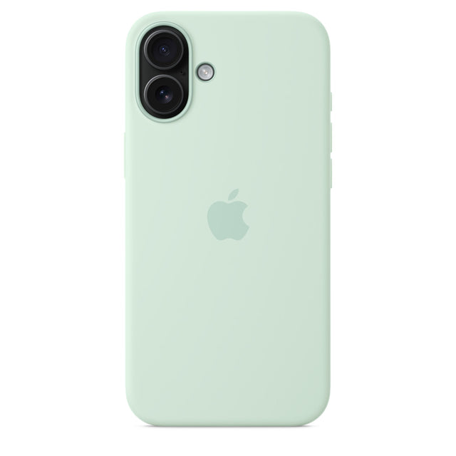 iPhone 16 Plus Silicone Case with MagSafe – Aquamarine OB