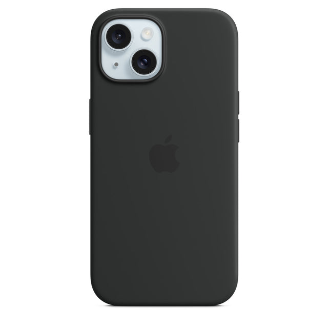 iPhone 15 Silicone Case with MagSafe – Black OB