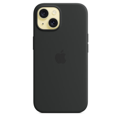 iPhone 15 Silicone Case with MagSafe – Black OB