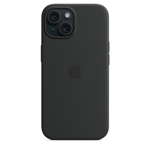 iPhone 15 Silicone Case with MagSafe – Black OB