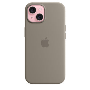 iPhone 15 Silicone Case with MagSafe – Clay OB