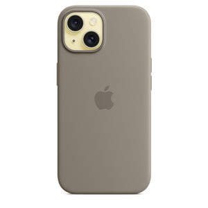 iPhone 15 Silicone Case with MagSafe – Clay OB
