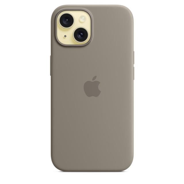 iPhone 15 Silicone Case with MagSafe – Clay OB