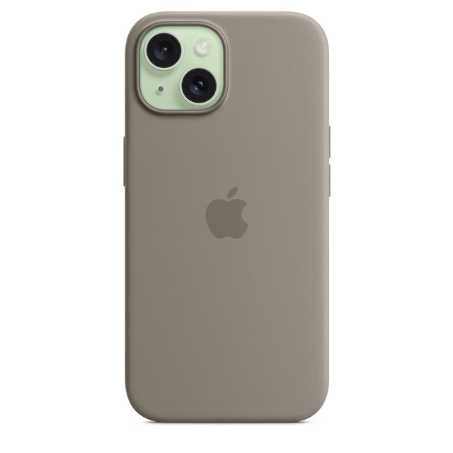 iPhone 15 Silicone Case with MagSafe – Clay OB