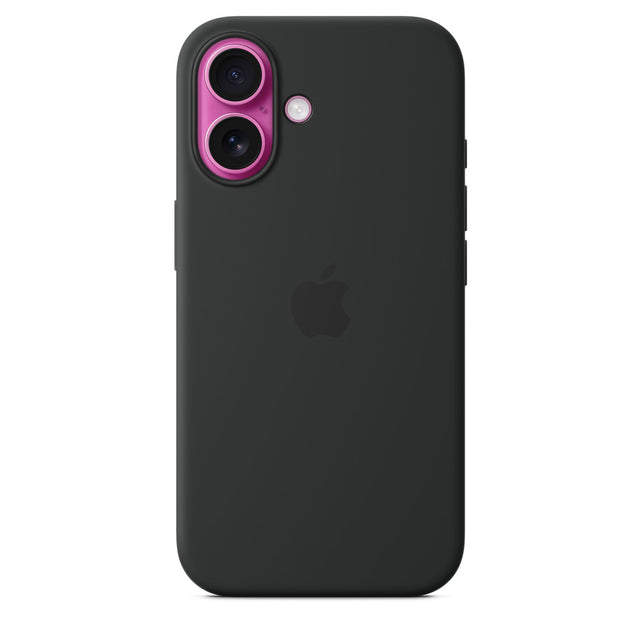iPhone 16 Silicone Case with MagSafe – Black OB