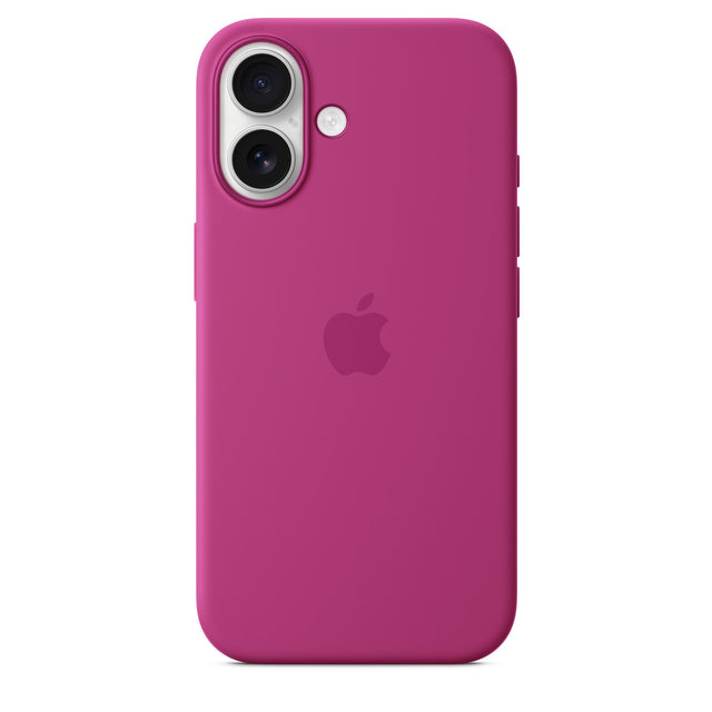 iPhone 16 Silicone Case with MagSafe – Fuchsia OB