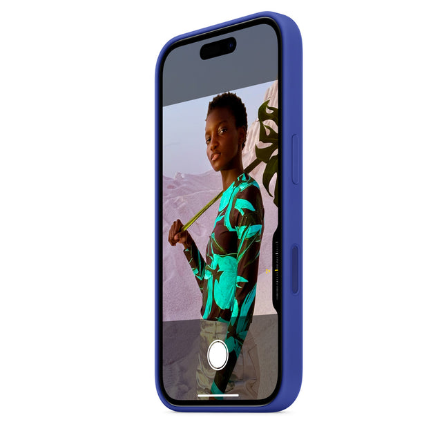 iPhone 16 Silicone Case with MagSafe – Ultramarine OB
