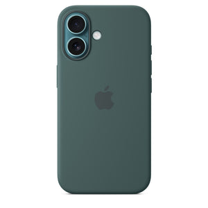 iPhone 16 Silicone Case with MagSafe – Lake Green OB
