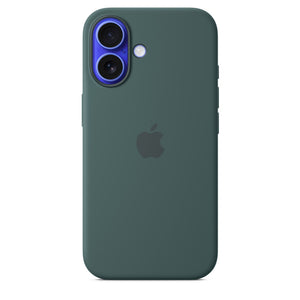 iPhone 16 Silicone Case with MagSafe – Lake Green OB