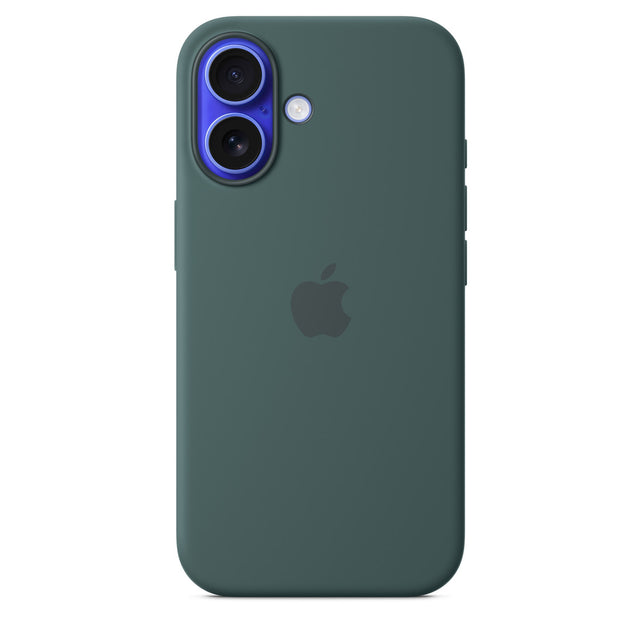 iPhone 16 Silicone Case with MagSafe – Lake Green OB