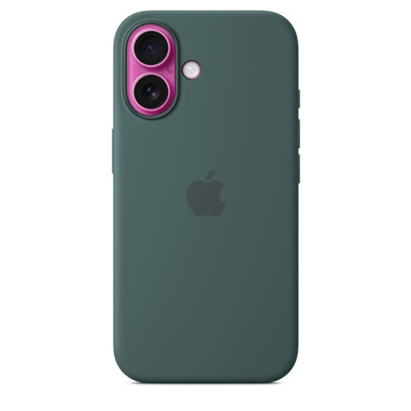 iPhone 16 Silicone Case with MagSafe – Lake Green OB