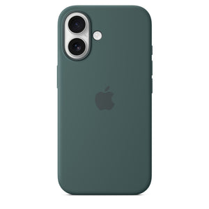 iPhone 16 Silicone Case with MagSafe – Lake Green OB