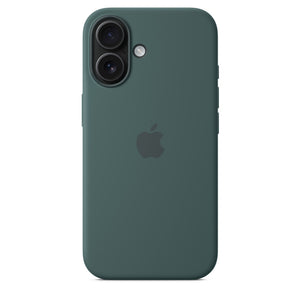 iPhone 16 Silicone Case with MagSafe – Lake Green OB