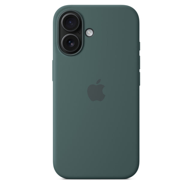 iPhone 16 Silicone Case with MagSafe – Lake Green OB