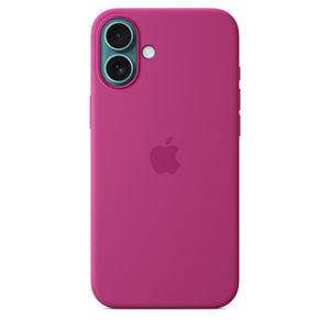 iPhone 16 Plus Silicone Case with MagSafe – Fuchsia OB