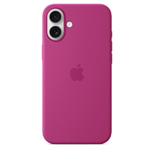iPhone 16 Plus Silicone Case with MagSafe – Fuchsia OB