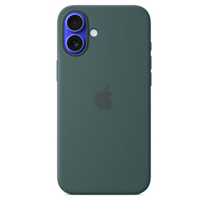 iPhone 16 Plus Silicone Case with MagSafe – Lake Green OB