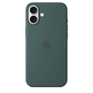 iPhone 16 Plus Silicone Case with MagSafe – Lake Green OB